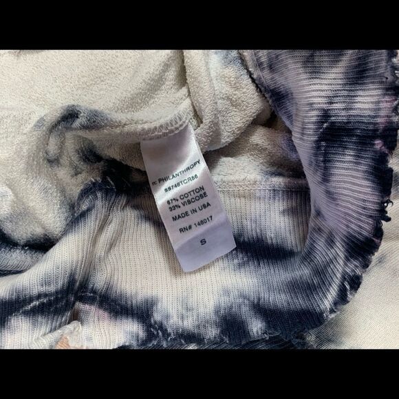 N:Philanthropy Sterling Tie Dye Pullover Sweatshirt Crewneck - Picture 5 of 12